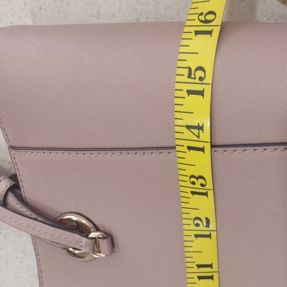 Michael Kors MK Saffiano Leather Tote in Dark Fawn Color RARE FIND! - Picture 14 of 16